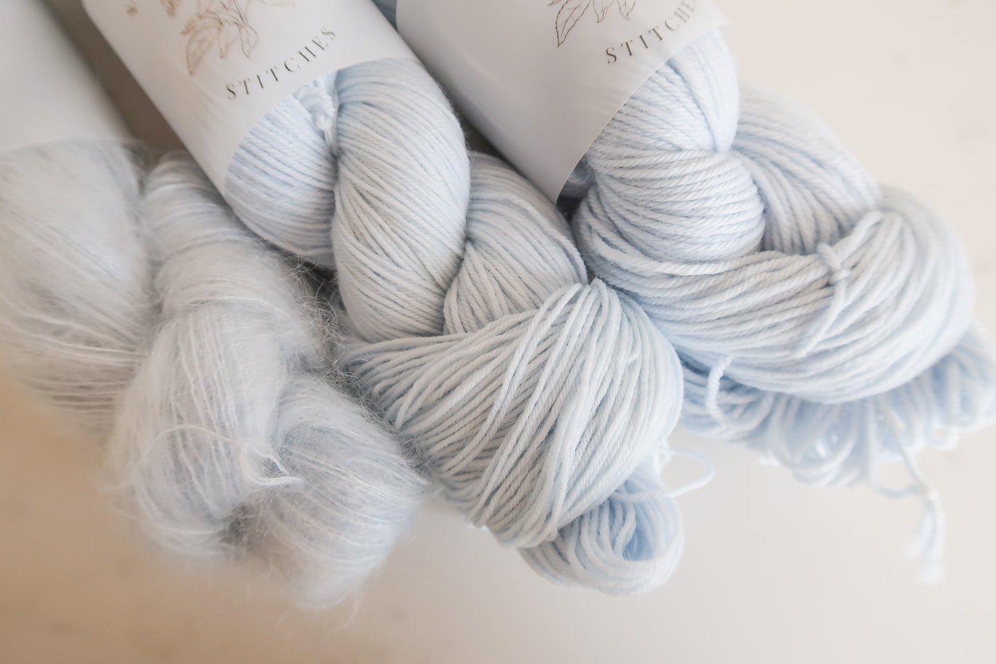 Cinderella's Slipper Semi-Solid Handdyed Yarn // Dyed to Order