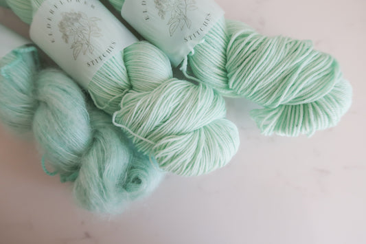 Last Leaves Semi-Solid Handdyed Yarn // Dyed to Order