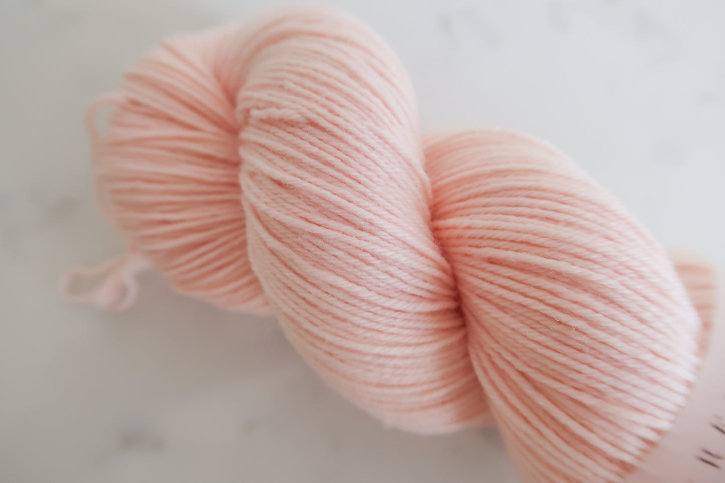 Peach Bellini Semi-Solid Handdyed Yarn // Dyed to Order