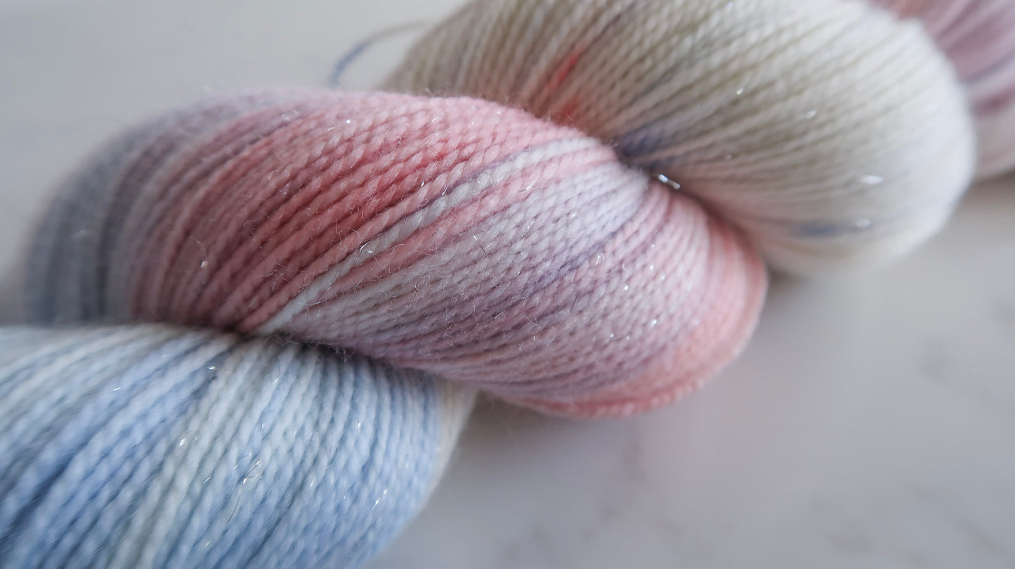 AURORA'S WHISPER SOCK SET BUNDLE Handdyed Yarn from The WINTER SKIES Collection