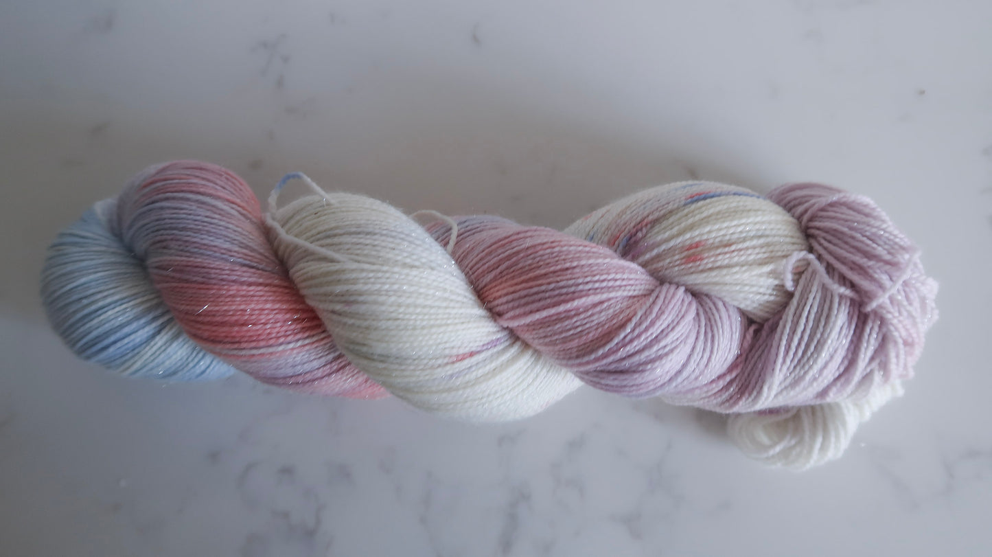 AURORA'S WHISPER SOCK SET BUNDLE Handdyed Yarn from The WINTER SKIES Collection