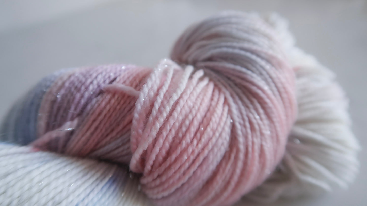 SUGARPLUM SUNSET SOCK SET BUNDLE Handdyed Yarn from The WINTER SKIES Collection