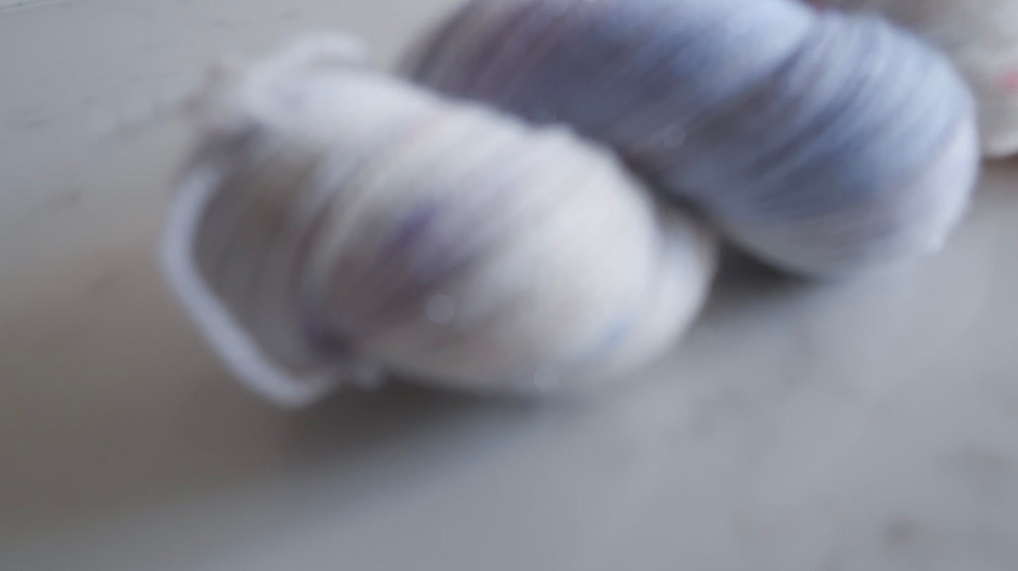 SUGARPLUM SUNSET Handdyed Yarn from The WINTER SKIES Collection