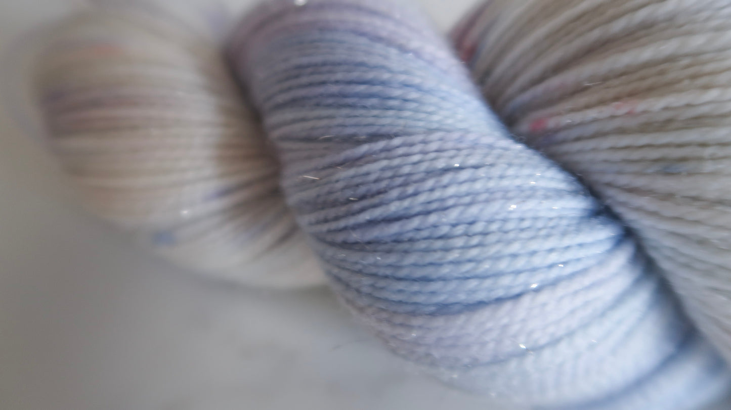 SUGARPLUM SUNSET SOCK SET BUNDLE Handdyed Yarn from The WINTER SKIES Collection