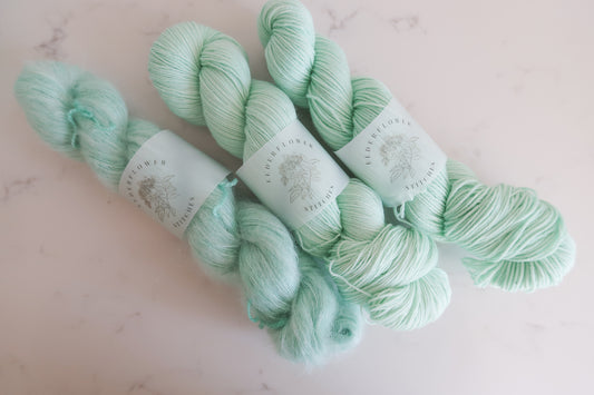 Last Leaves Semi-Solid Handdyed Yarn // Dyed to Order