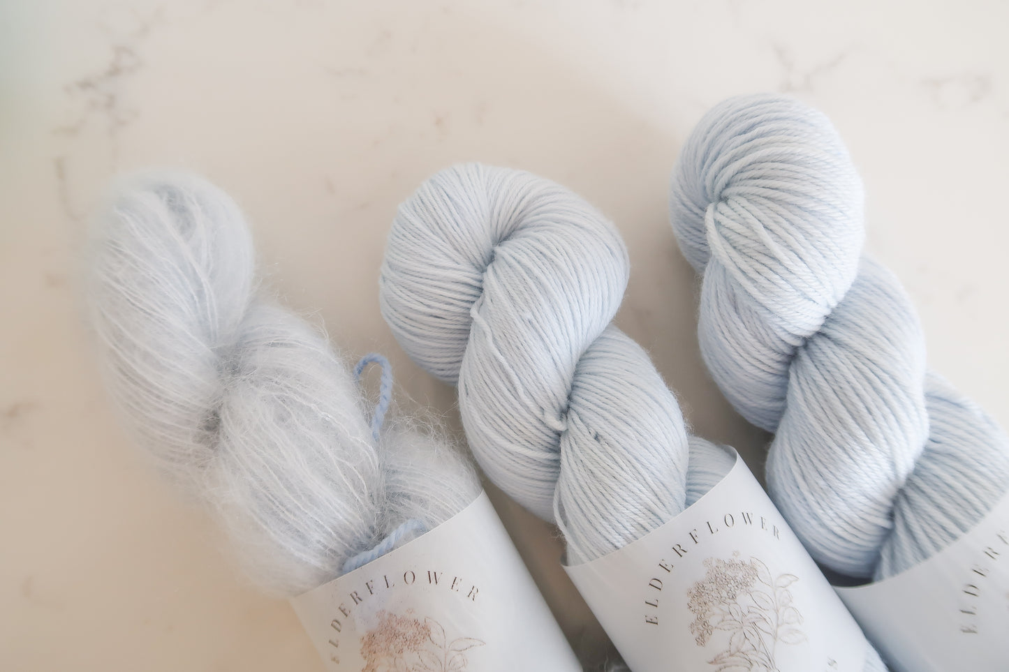Cinderella's Slipper Semi-Solid Handdyed Yarn // Dyed to Order