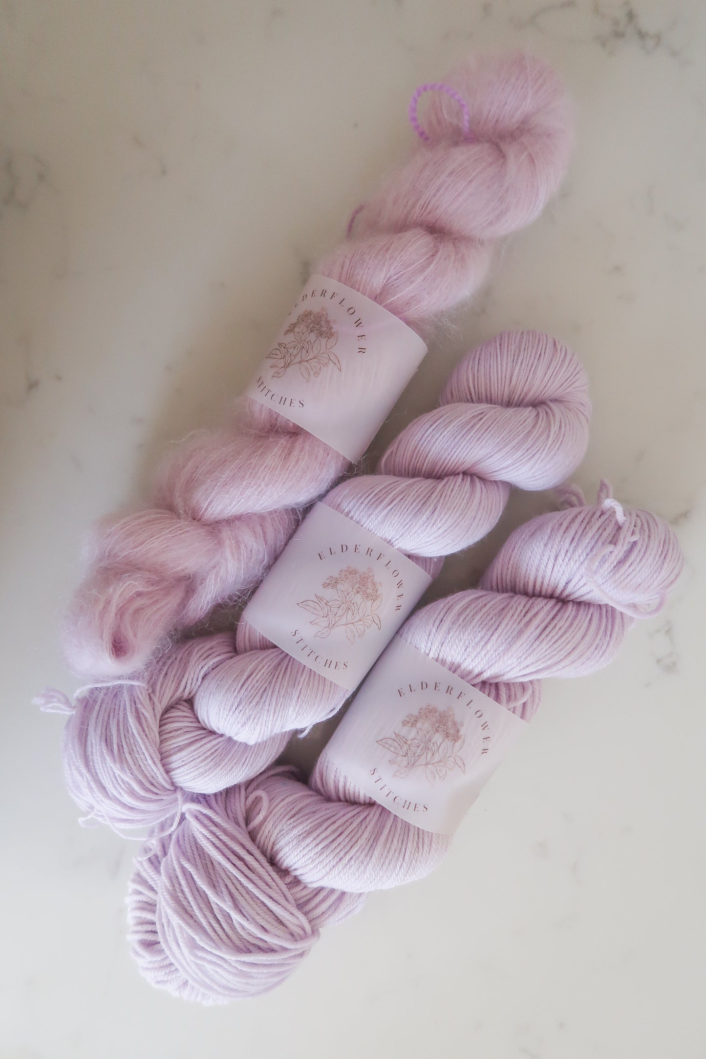 Grape Soda Semi-Solid Handdyed Yarn // Dyed to Order
