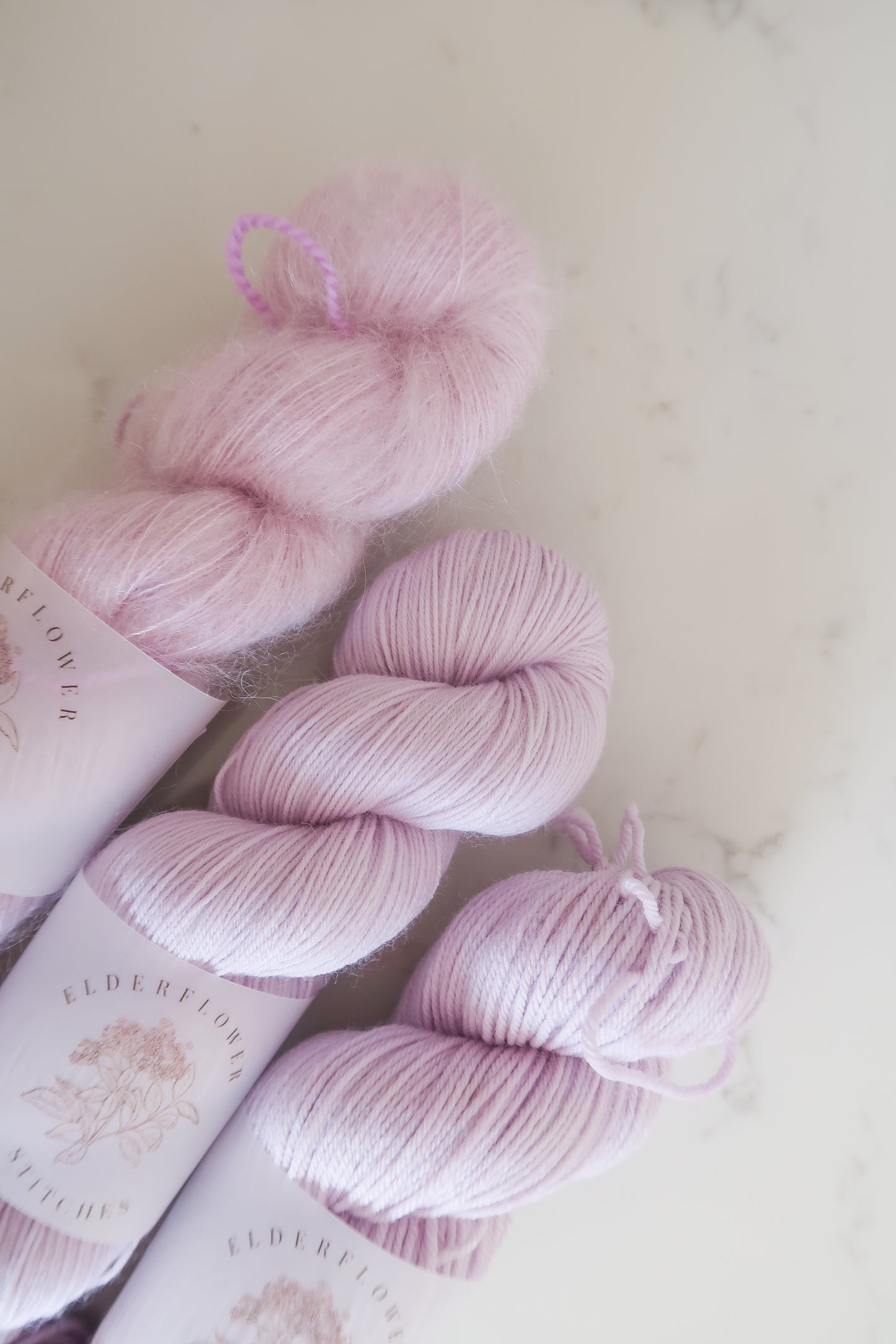 Grape Soda Semi-Solid Handdyed Yarn // Dyed to Order