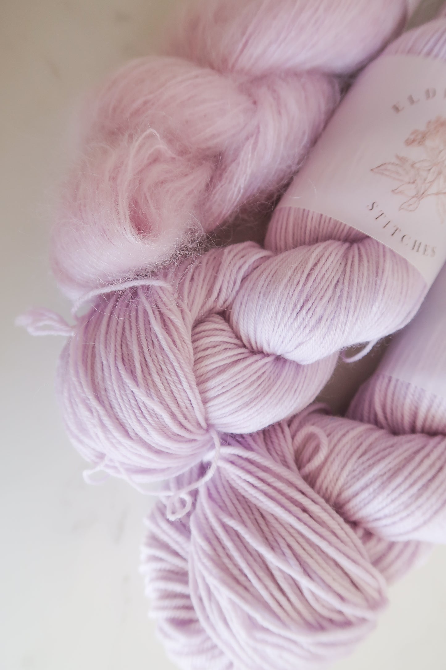 Grape Soda Semi-Solid Handdyed Yarn // Dyed to Order