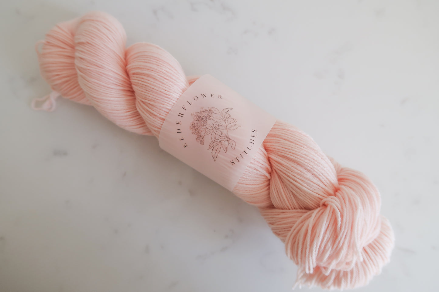 Peach Bellini Semi-Solid Handdyed Yarn // Dyed to Order