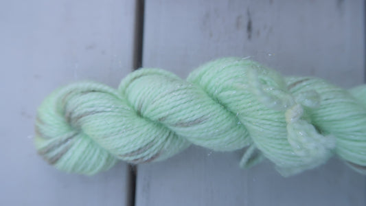 MINT CHOC CHIP Handdyed Yarn from The Ice Cream Collection // Dyed to Order