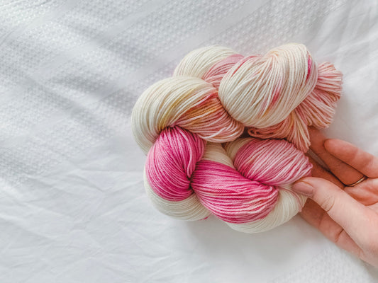 Golden Blackberry Dram from the Festive Tipple Collection Handdyed Yarn, sock, sparkle, DK
