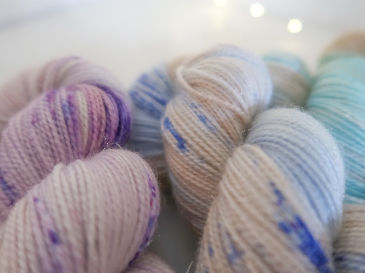 The Nutcracker and the Four Realms Yarn Bundle on Minis or Full Skeins / Handdyed Yarn, sock, sparkle, DK, dyed to order
