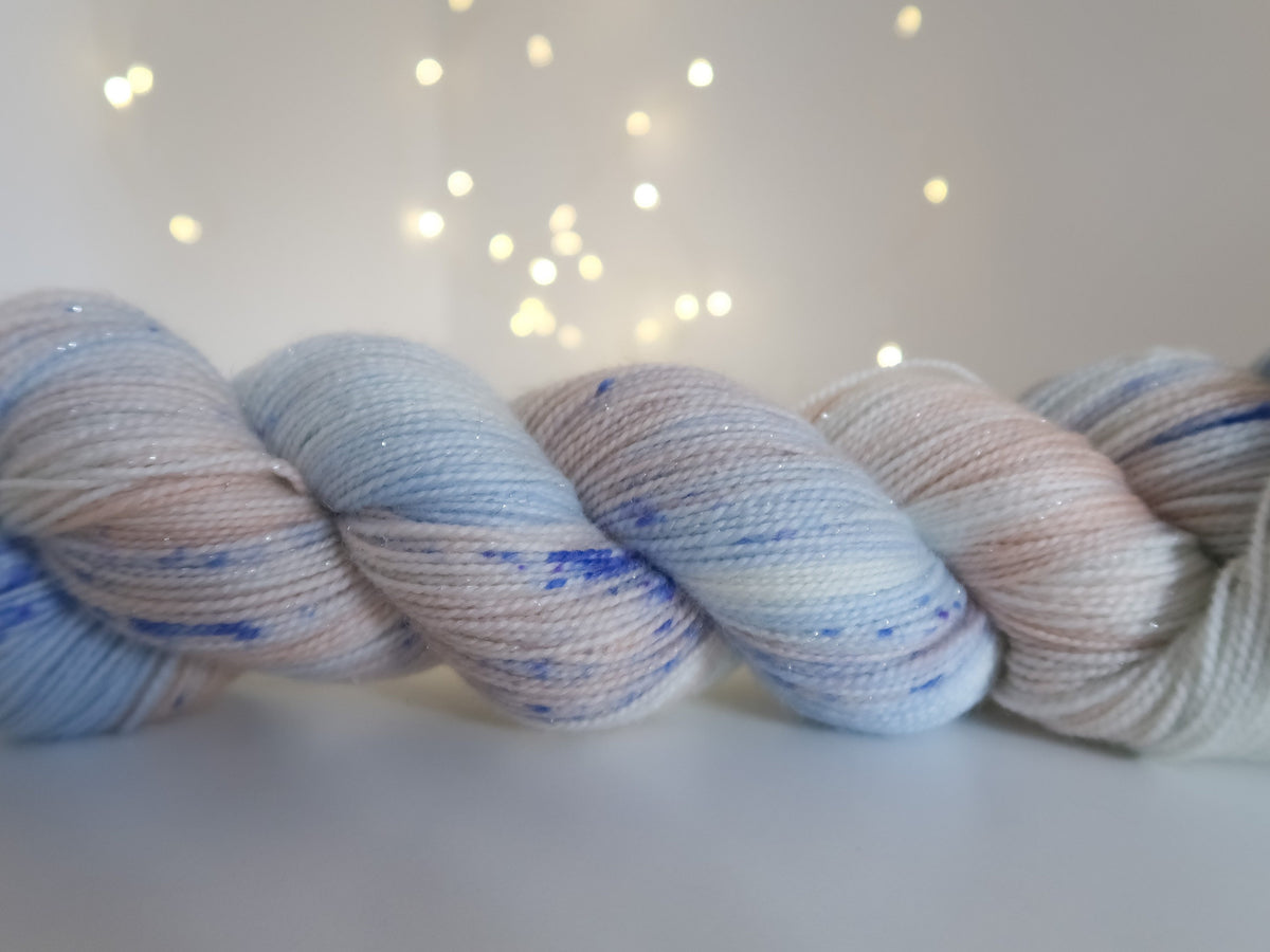 Land of Amusements from The Nutcracker and the Four Realms Handdyed Yarn, sock, sparkle, DK, dyed to order