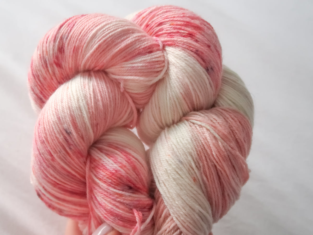 SWEETHEART BLOOMS Handdyed Yarn from The Last Rose Collection