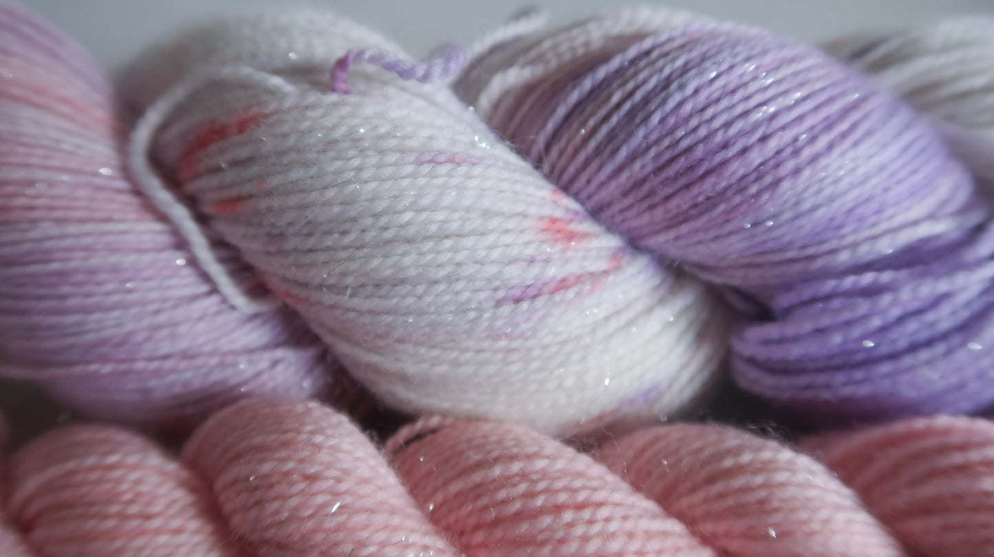 SHEPHERD'S DELIGHT SOCK SET BUNDLE Handdyed Yarn from The WINTER SKIES Collection