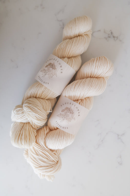 Kiln Dried Firewood Semi-Solid Handdyed Yarn // Dyed to Order
