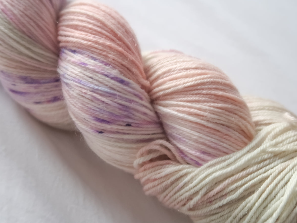 VIOLET MOONLIGHT Handdyed Yarn from The Last Rose Collection