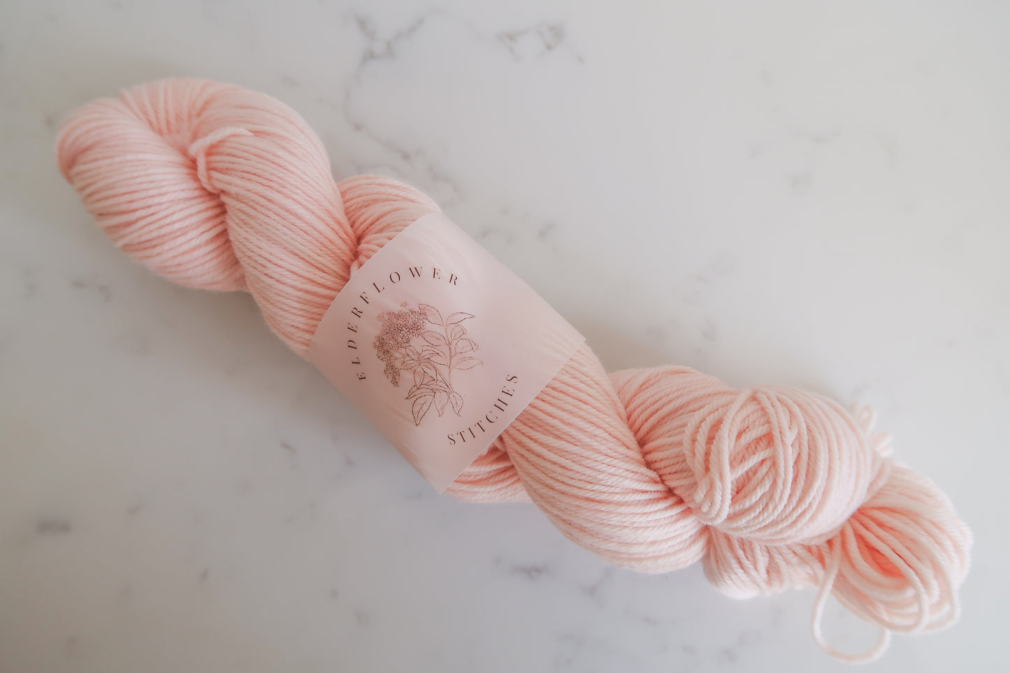 Peach Bellini Semi-Solid Handdyed Yarn // Dyed to Order