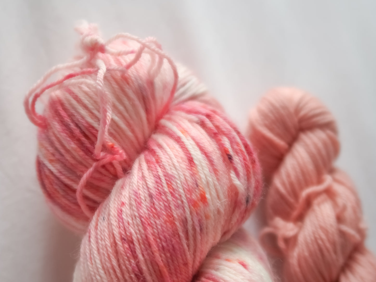 SWEETHEART BLOOMS Sock Set Bundle Handdyed Yarn from The Last Rose Collection