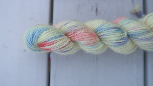 BIRTHDAY CAKE Handdyed Yarn from The Ice Cream Collection // Dyed to Order