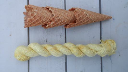 HONEYCOMB Handdyed Yarn from The Ice Cream Collection // Dyed to Order