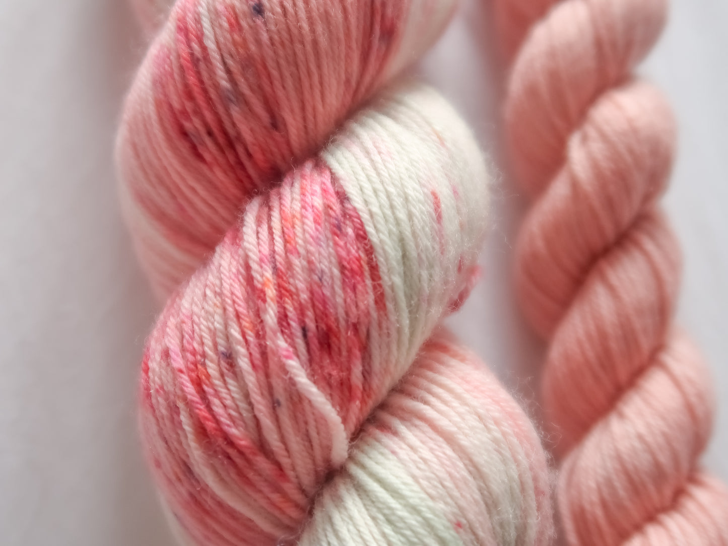 SWEETHEART BLOOMS Sock Set Bundle Handdyed Yarn from The Last Rose Collection