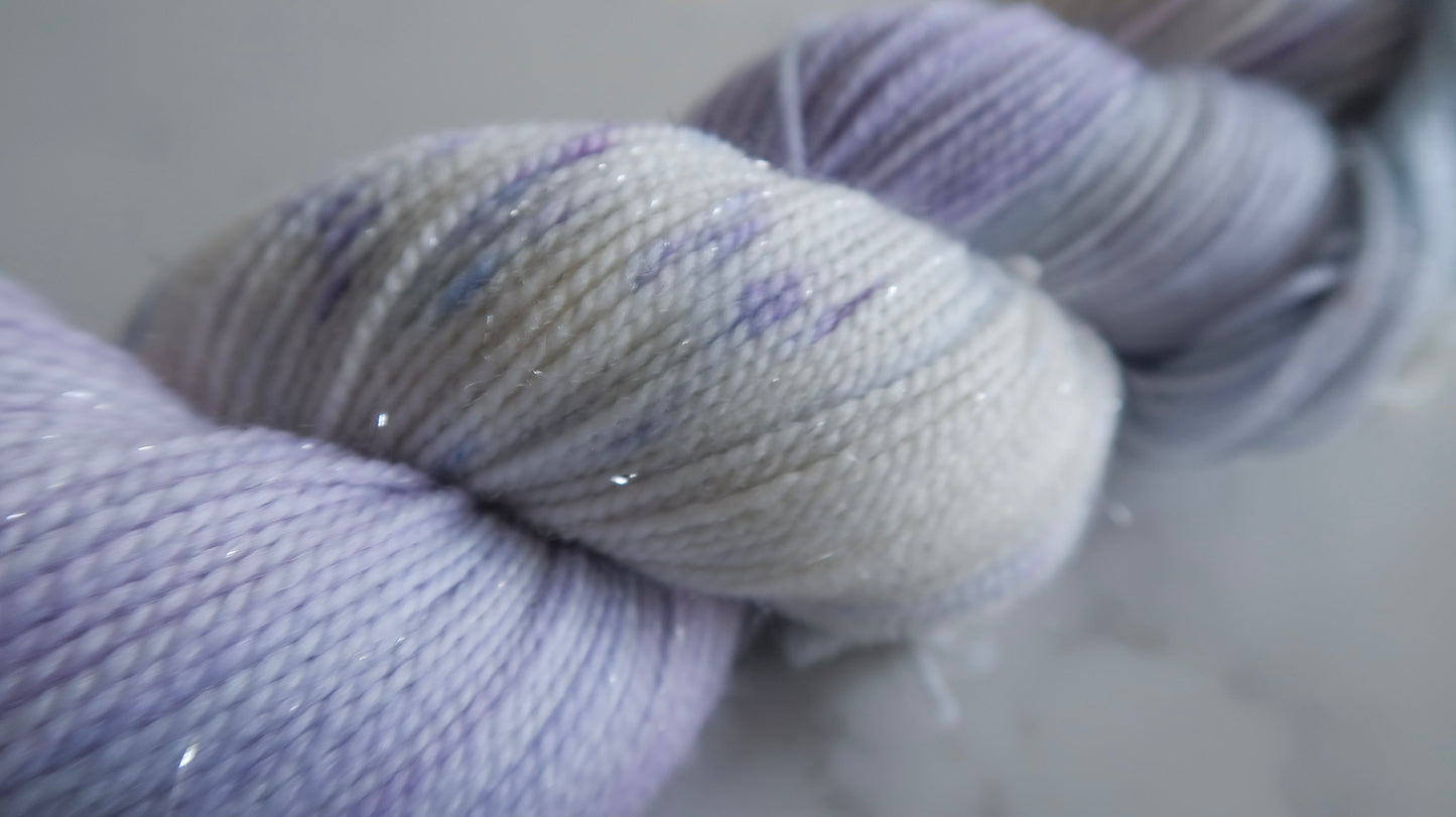 FADING DUSK SOCK SET BUNDLE Handdyed Yarn from The WINTER SKIES Collection