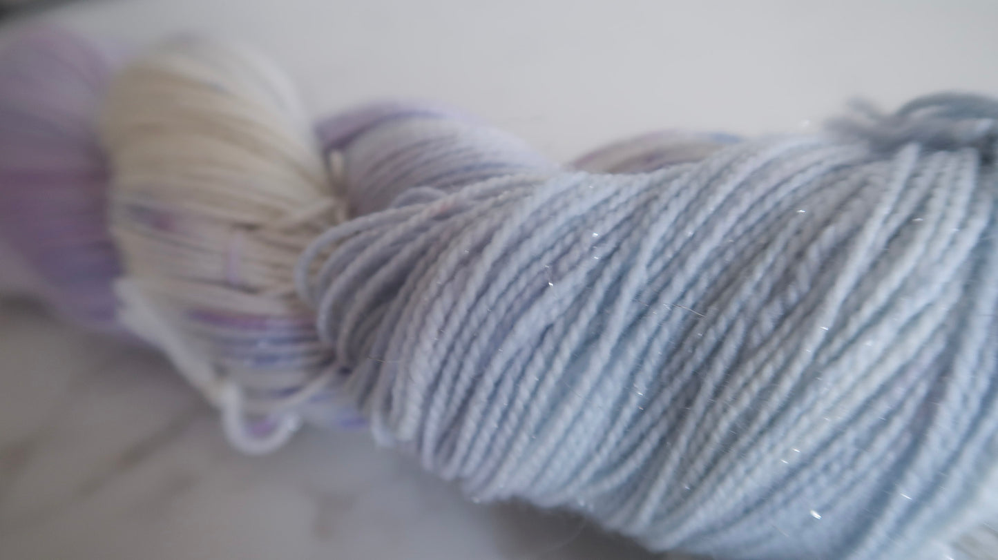 FADING DUSK SOCK SET BUNDLE Handdyed Yarn from The WINTER SKIES Collection