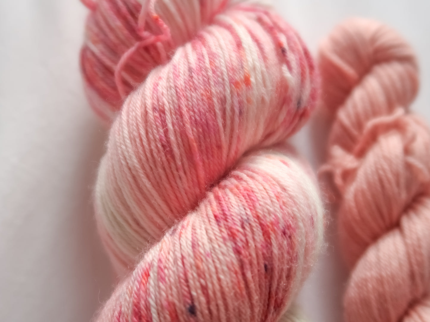 SWEETHEART BLOOMS Sock Set Bundle Handdyed Yarn from The Last Rose Collection