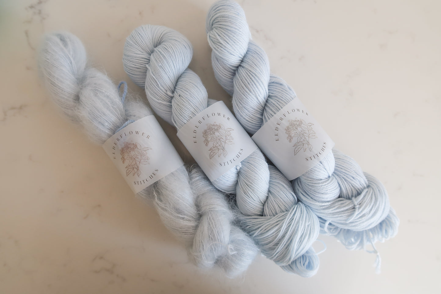 Cinderella's Slipper Semi-Solid Handdyed Yarn // Dyed to Order