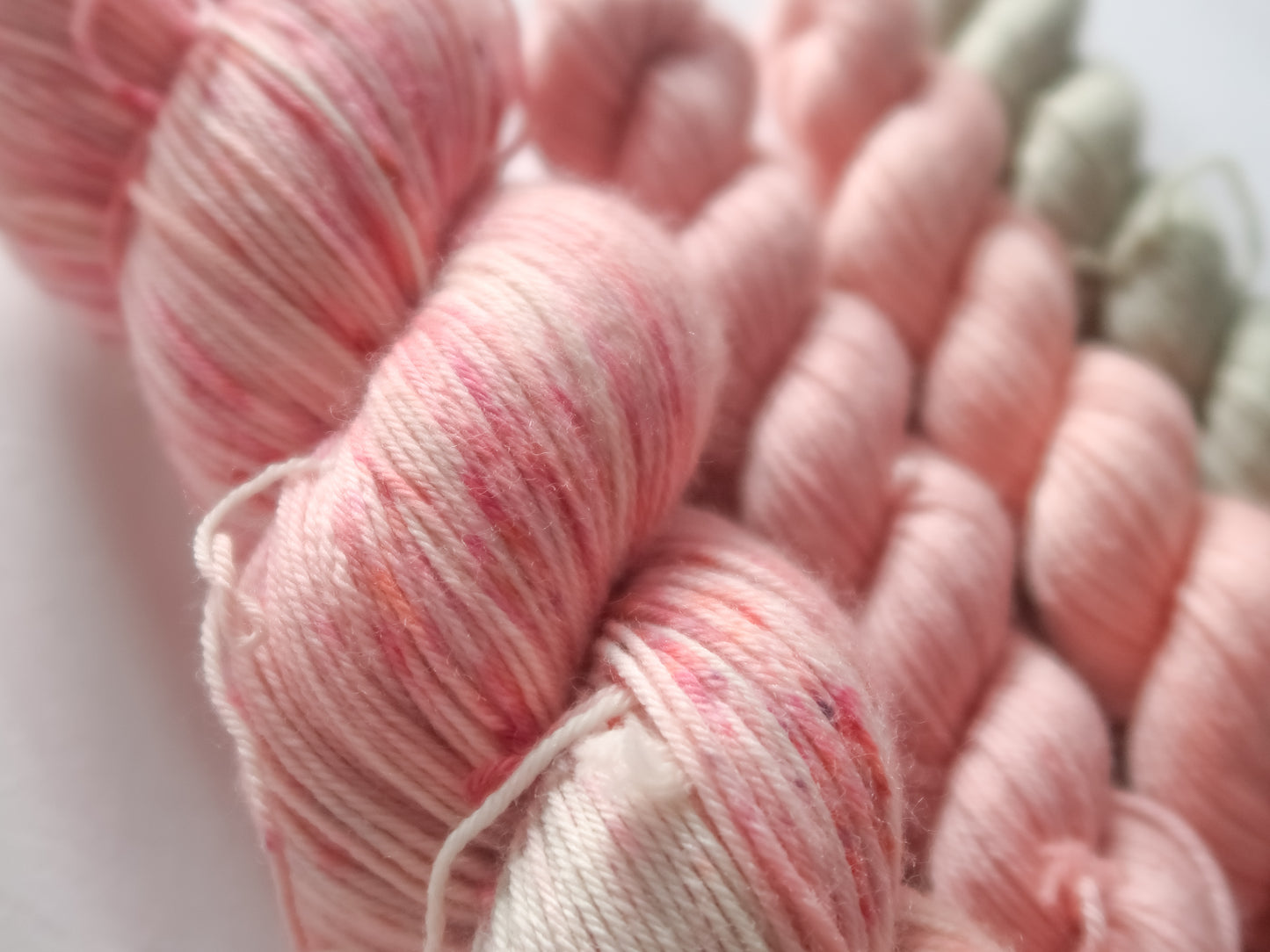 FADING BOUQUET Sock Set Bundle Handdyed Yarn from The Last Rose Collection
