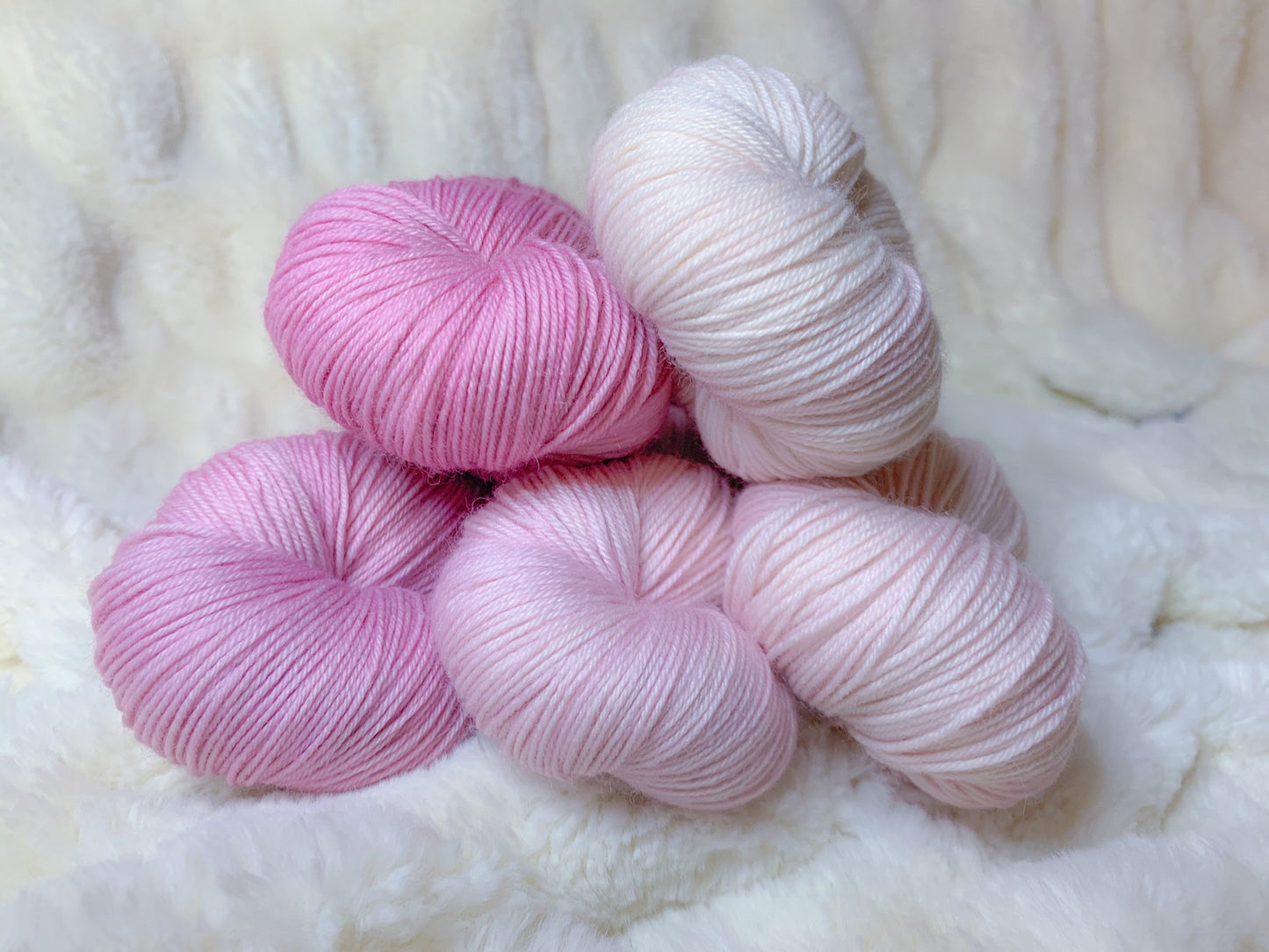 Cosmos at Dusk Fade Set on sock or DK, full or mini skeins