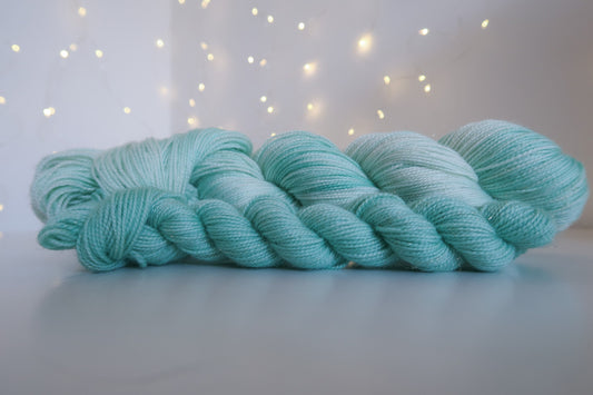 Treats from Tiffany’s Sock Set // HANDDYED YARN sock, dk, sparkle sock, pastel yarn, custom yarn