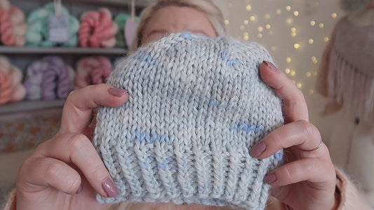 Yarn Set: Chunky Baby Hat and Mittens