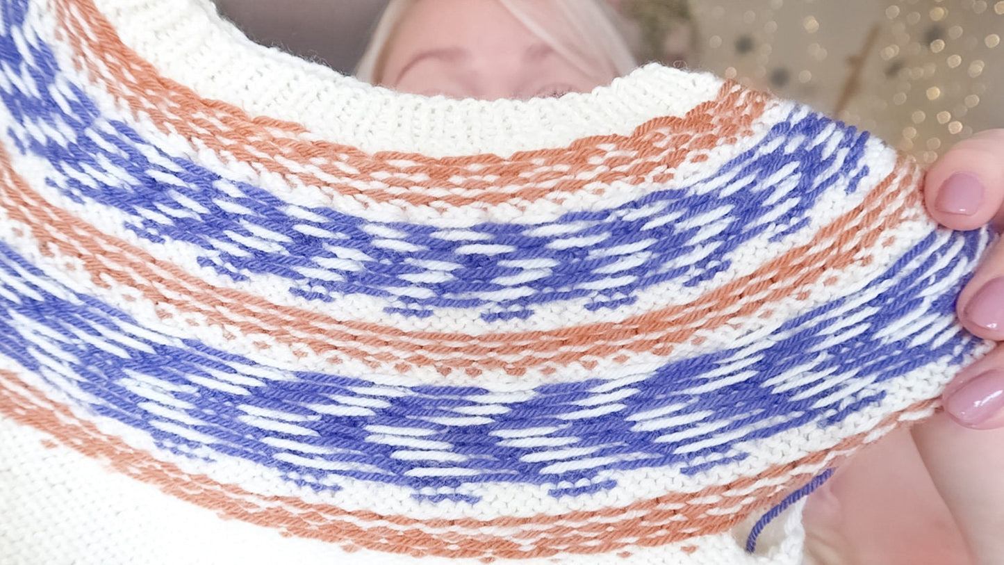 Yarn Set: Marieke Little in Navy, Tan and Cream