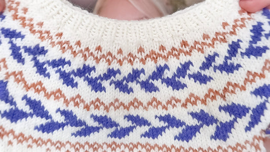 Yarn Set: Marieke Little in Navy, Tan and Cream