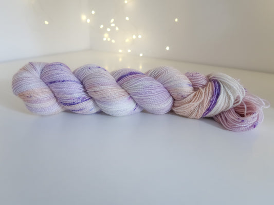 Princess Clara from The Nutcracker and the Four Realms Handdyed Yarn, sock, sparkle, DK, dyed to order