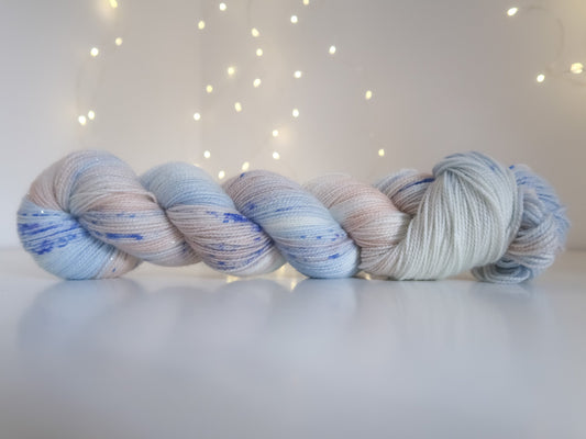 Land of Amusements from The Nutcracker and the Four Realms Handdyed Yarn, sock, sparkle, DK, dyed to order