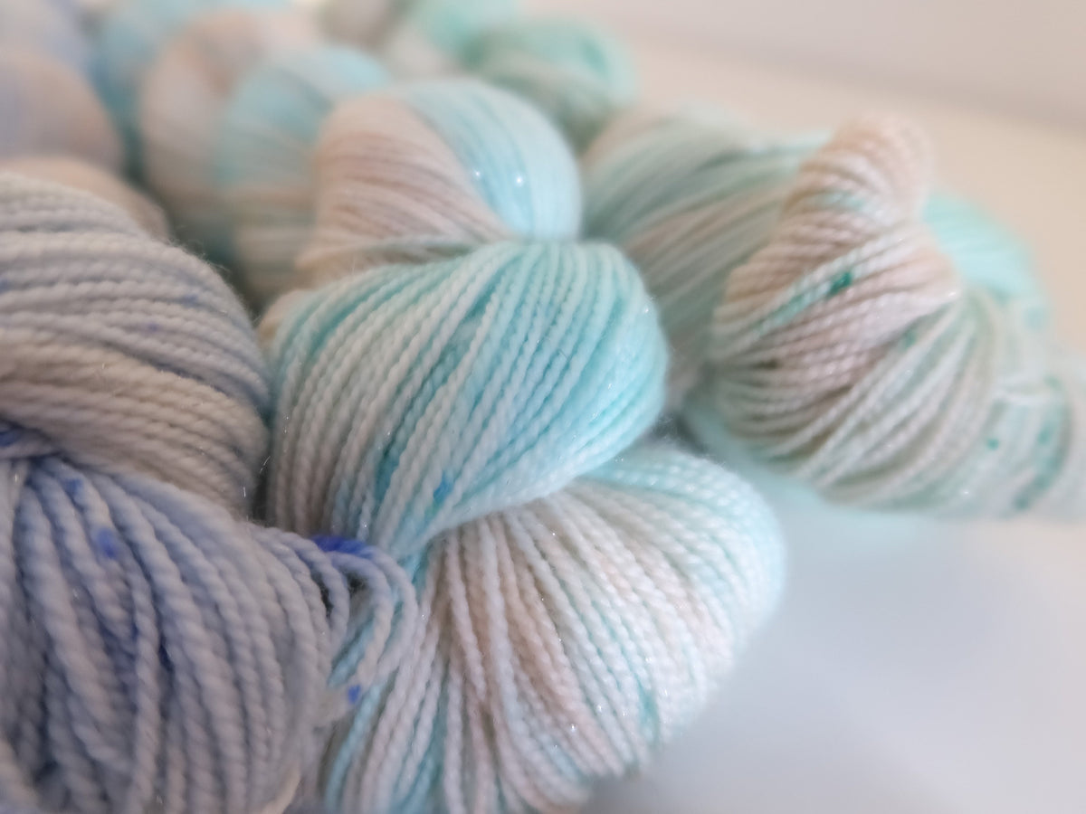 The Nutcracker and the Four Realms Yarn Bundle on Minis or Full Skeins / Handdyed Yarn, sock, sparkle, DK, dyed to order