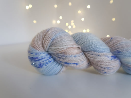 Land of Amusements from The Nutcracker and the Four Realms Handdyed Yarn, sock, sparkle, DK, dyed to order